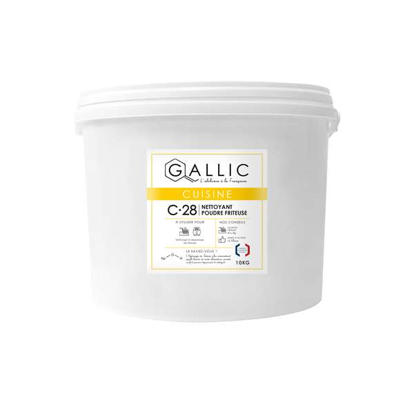 Image de GALLIC C28 - NETTOYANT POUDRE FRITEUSE 10KG