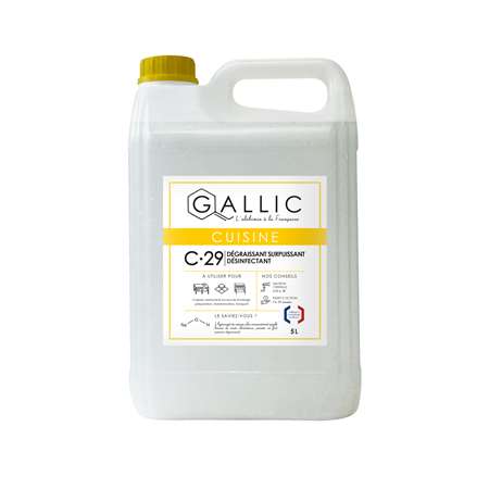 GALLIC C29 - DEGRAISSANT SURPUISSANT DESINFECTANT 5L