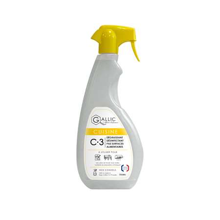 GALLIC C3 - DEGR DESINF PAE SURFACES ALIMENTAIRES 750ML