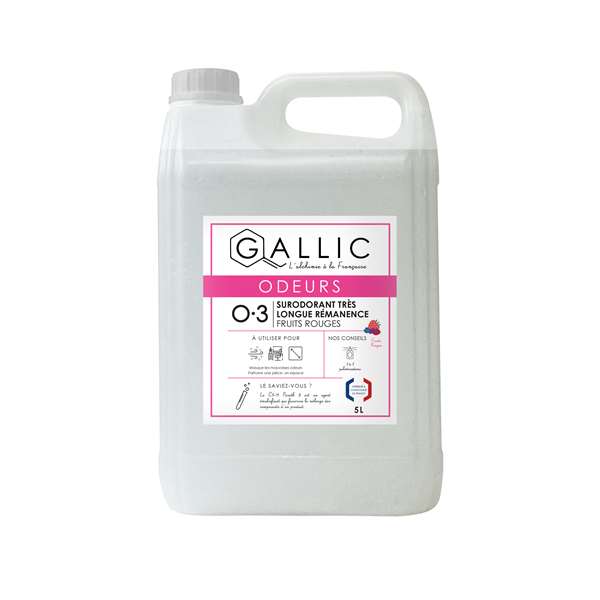 Image de GALLIC O3 - SURODO TRÈS LONGUE RÉMANANCE FRUITS ROUGES 5L