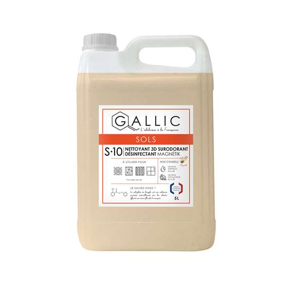 Image de GALLIC S10 - NETTOYANT 3D SURODORANT MAGNETIK 5L