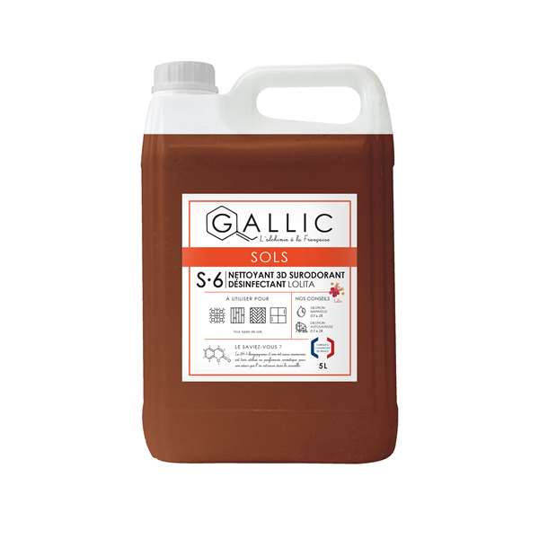 Image de GALLIC S6 - NETTOYANT 3D SURODORANT LOLITA 5L
