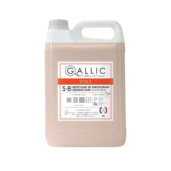 Image de GALLIC S8 - NETTOYANT 3D SURODORANT AUDACIEUX 5L