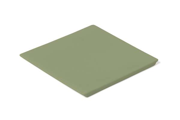 Image de PLATEAU EN PORCELAINE VERT DOUBLE (FTS185X185MM)