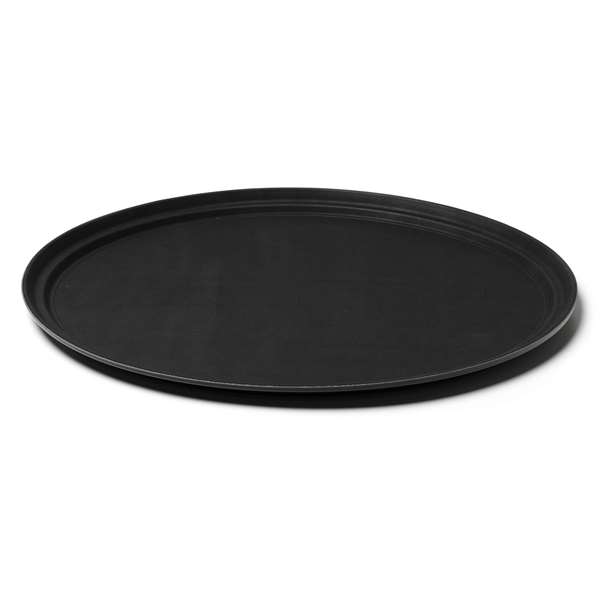 Image de PLATEAU DE SERVICE OVALE ANTIDÉRAPANT (FTS560X680MM)