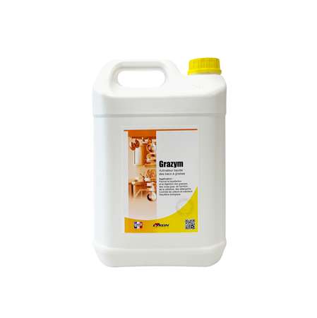 GRAZYM ACTIVATEUR LIQUIDE BACS A GRAISSE 5L