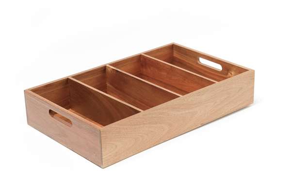 Image de PANIER A COUVERTS EN BOIS (FTS325X530X100MM)