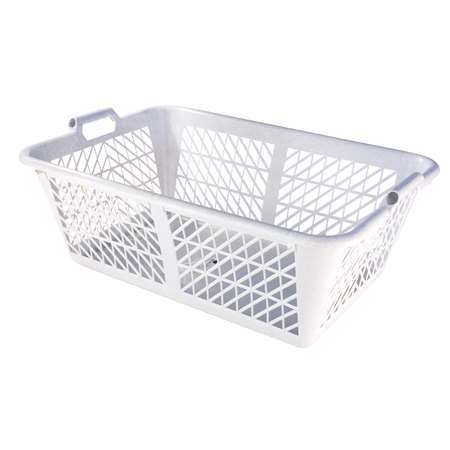 CORBEILLE A LINGE PREMIUM BLANCHE 70L