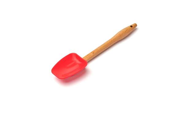 Image de CUILLERE EN SILICONE ROUGE LONG.170MM