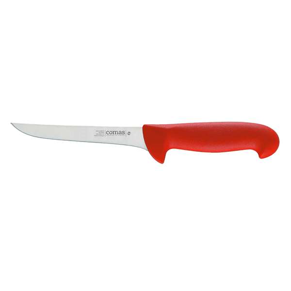 Image de COUTEAU DE DESOSSAGE ROUGE LONG.140MM