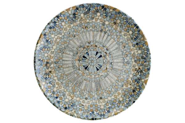 Image de ASSIETTE PLATE 'LUCA MOZAIC' DIAM.270MM