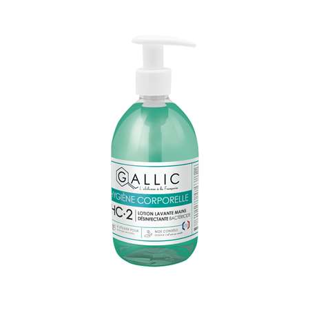 GALLIC HC2 LOTION LAVANTE MAINS DESINFECT BACTERICIDE 500ML