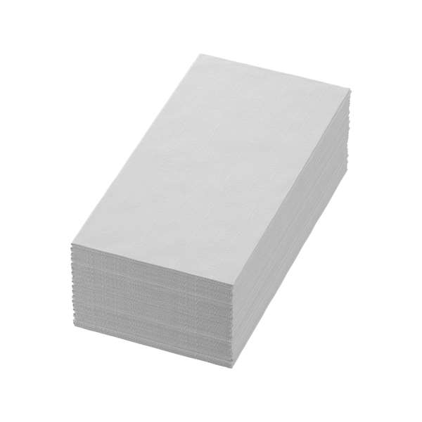Image de SERVIETTE BIO-DUNISOFT BLANCHE PLIAGE EN 8 48X48CM X360