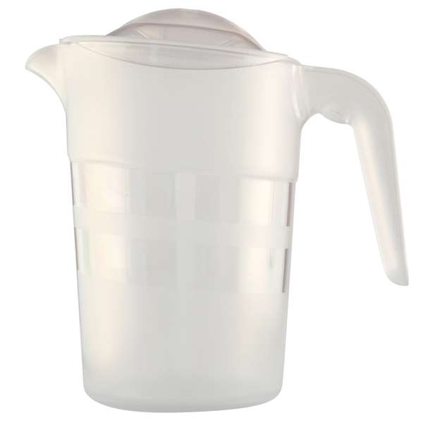 Image de PICHET EMPILABLE 1L TRANSPARENT AVEC COUVERCLE