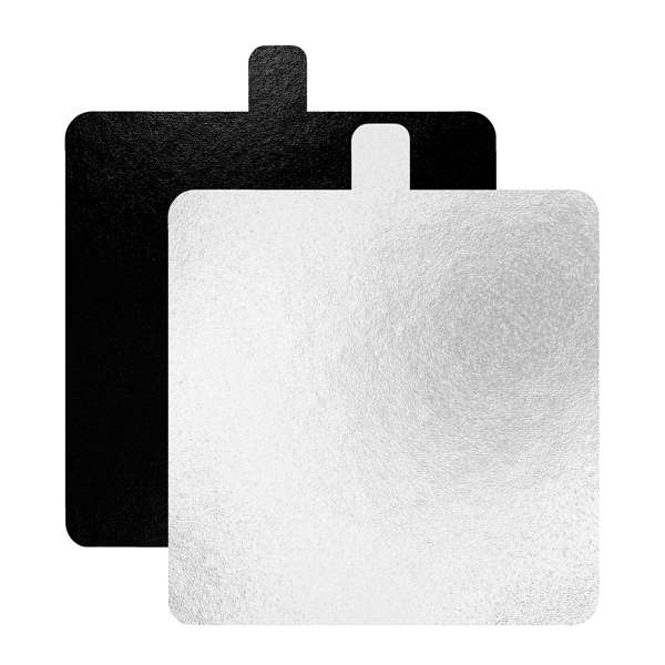 Image de LANGUETTE CARREE BLANC/NOIR 8x8 x200