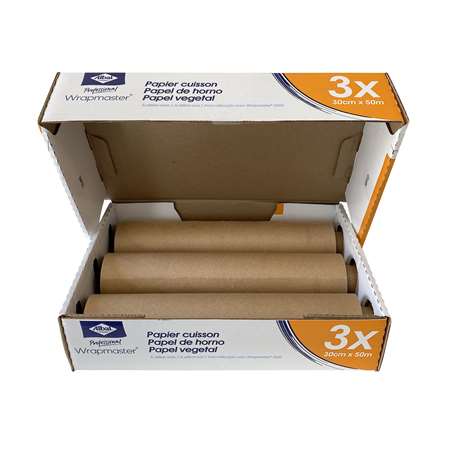 PAPIER CUISSON 50M X 30CM POUR WRAPMASTER 3000 X3