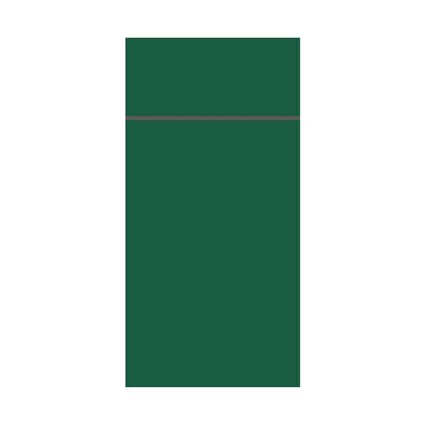Image de SERVIETTE DUNILETTO SLIM BIO-DUNISOFT VERT FONCE 33X40CMX260