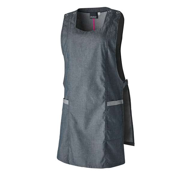 Image de CHASUBLE MIA BLUE JEAN 65%POLY/35% COTON GRANDE TAILLE