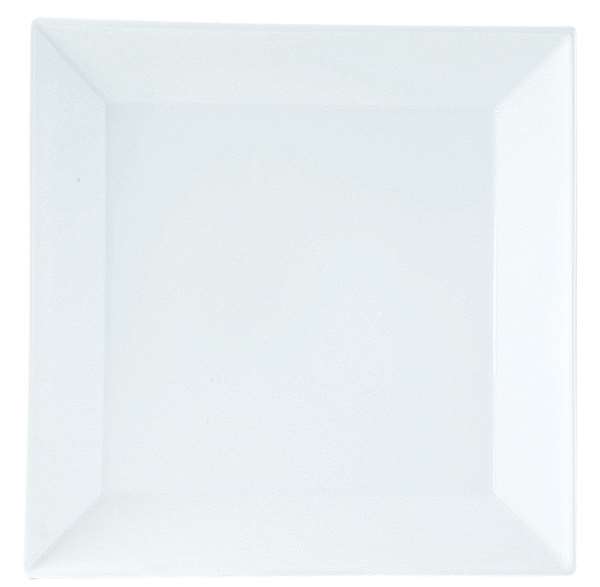 Image de ASSIETTE PLATE CARREE 'CARRE HOTEL' (FTS270X270MM)