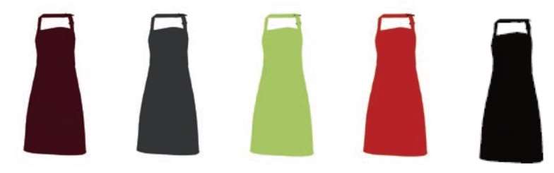 Image de TABLIER BAVETTE ANDREA 'VERDURA STORE' TU PISTACHE