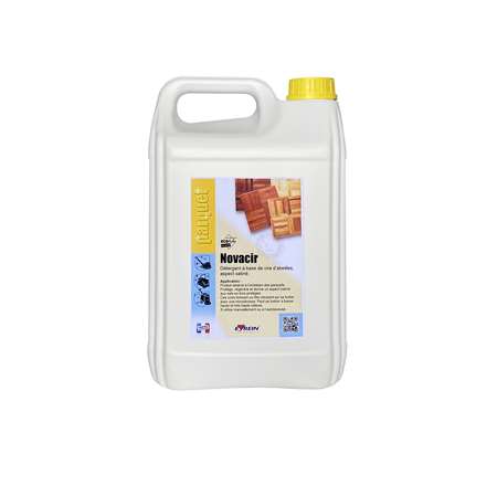 NOVACIR DETERGENT A BASE CIRE D'ABEILLES/ASPECT SATINE 5L