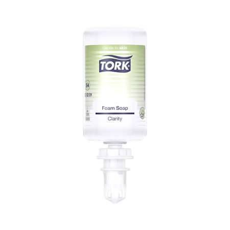 Image de TORK PREMIUM SAVON MOUSSE LIMPIDE ECOLABEL S4 1LX6