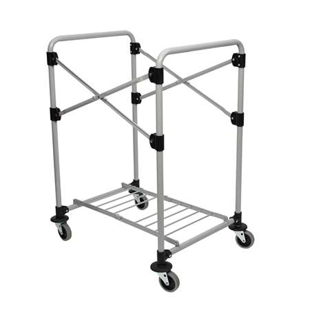 CHARIOT X-CART AVEC SUPPORT PLIANT 150L