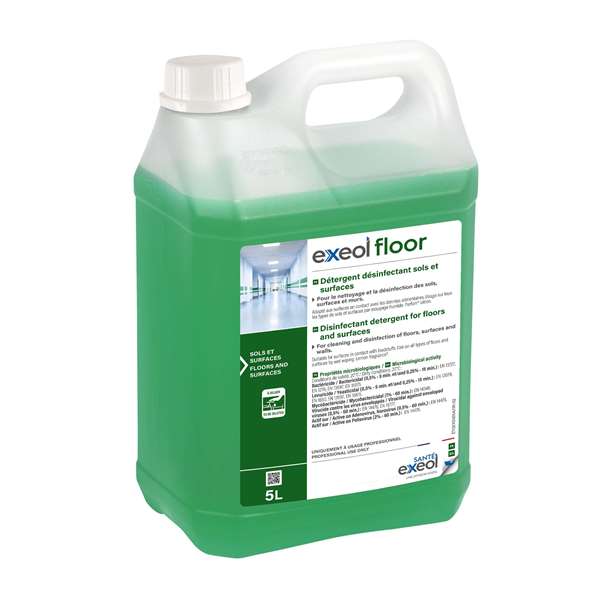 Image de EXEOL FLOOR DETERGENT DESINFECTANT SOL&SURFACE 5L