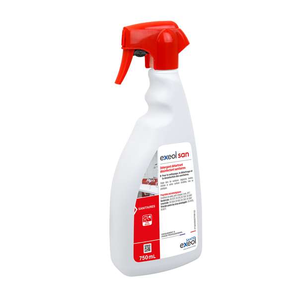 Image de EXEOL SAN DETERGENT DETARTRANT DESINFECTANT SANITAIRES 750ML