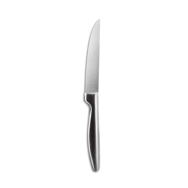 Image de COUTEAU A STEAK K6 BOJ SATIN LONG.221MM