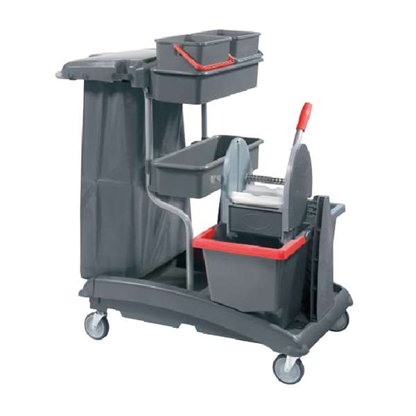 Image de CHARIOT IDEATOP 6A SPECIAL 1 TRI SELECTIF+PRESSE MACHOIRE