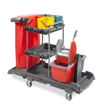 Image de CHARIOT IDEATOP C16 COUVERCLE+TRI SELECTIF+PRESSE MACHOIRE