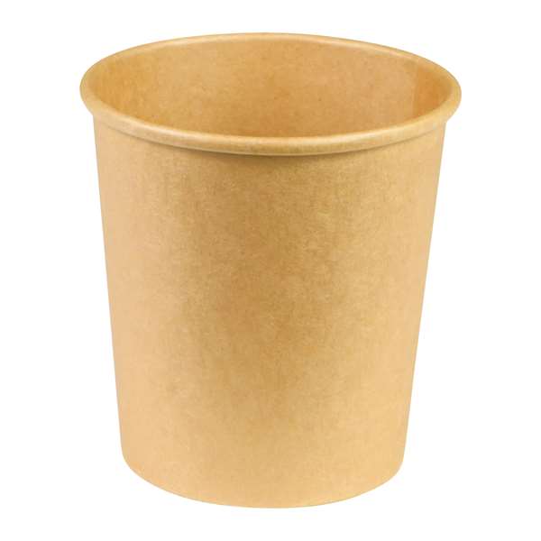 Image de POT A SOUPE CARTON BRUN (DIAM.117,5MM H.135MM) 960ML X25