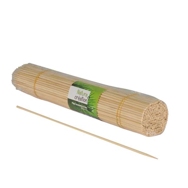 Image de PIQUE BROCHETTE BOIS LONG.300MM X200