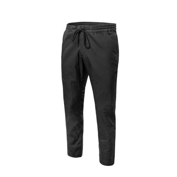 Image de PANTALON DE CUISINE HOMME WIN NOIR COUPE DROITE T.38