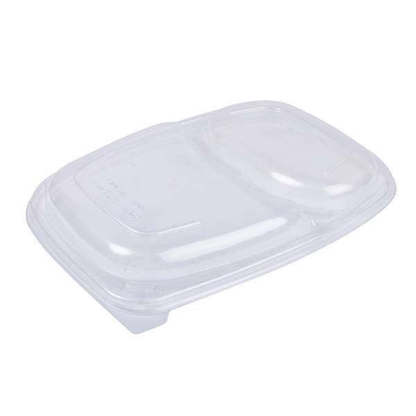 Image de COUVERCLE COOKIPACK TRANSPARENT 2 COMPARTIMENTS 800ML X20