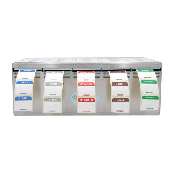 Image de STARTERKIT LABELFRESH EASY 5 JOURS + DISTRIBUTEUR INOX
