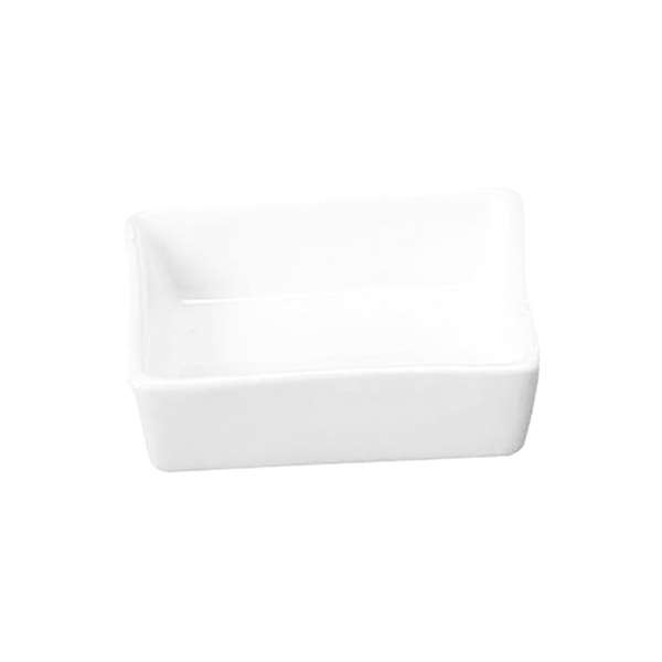 Image de RECIPIENT CARRE AKALA PORCELAINE (FTS7,5X7,5X2,3CM)