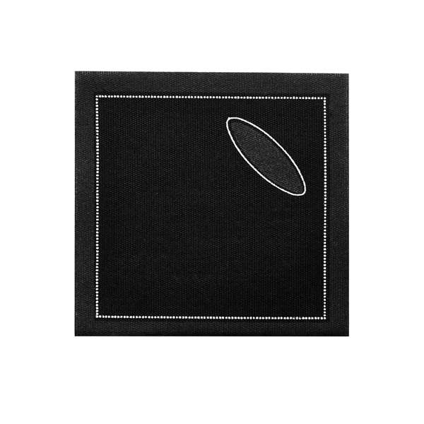 Image de ANTI-GOUTTE CHEERSDRAP VIN ROUGE COTON NOIR (FTS10X10CM)X100