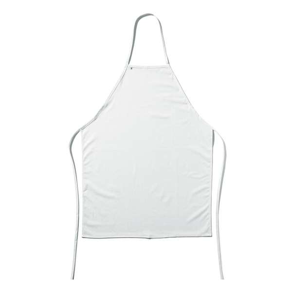Image de TABLIER DE CUISINE PLASTIFIE BLANC (FTS75X90CM)