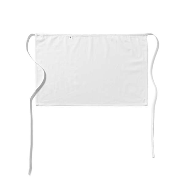 Image de TABLIER DE CUISINE SANS BAVETTE BLANC (FTS75X50CM)
