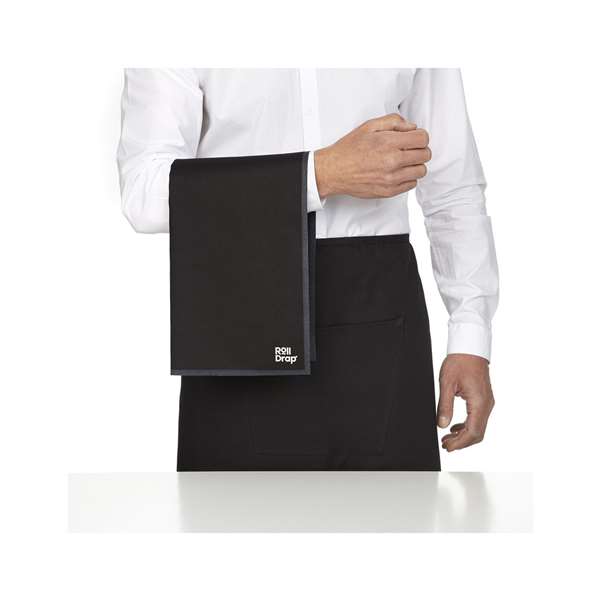 Image de TORCHON DE SERVICE COTON NOIR (FTS40X64CM) X10