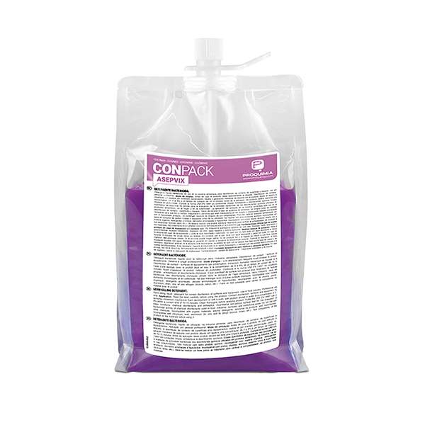 Image de CONPACK ASEPVIX DEGRAISSANT DESINFECTANT ALIM POCHE 1.5LX2