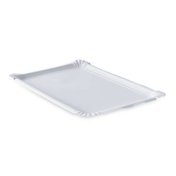 Image de PLATEAU RECTANGULAIRE BLANC (FTS210X290X12MM) X250