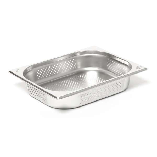 Image de BAC GASTRONORM PERFORE GN1/2 INOX PROF.65MM
