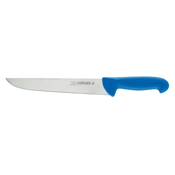 Image de COUTEAU DE BOUCHER BLEU LONG.300MM