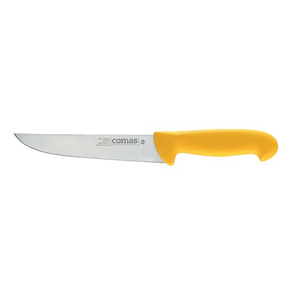 Image de COUTEAU DE BOUCHER JAUNE LONG.180MM