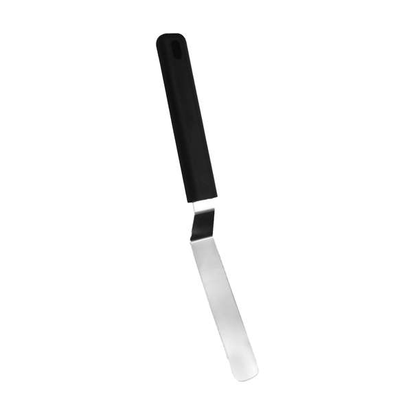 Image de MINI SPATULE COUDEE MANCHE STANDARD INOX LONG.95MM