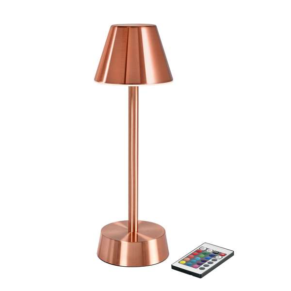 Image de LAMPE LED SANS FIL 109X330MM ZELDA OR ROSE X6