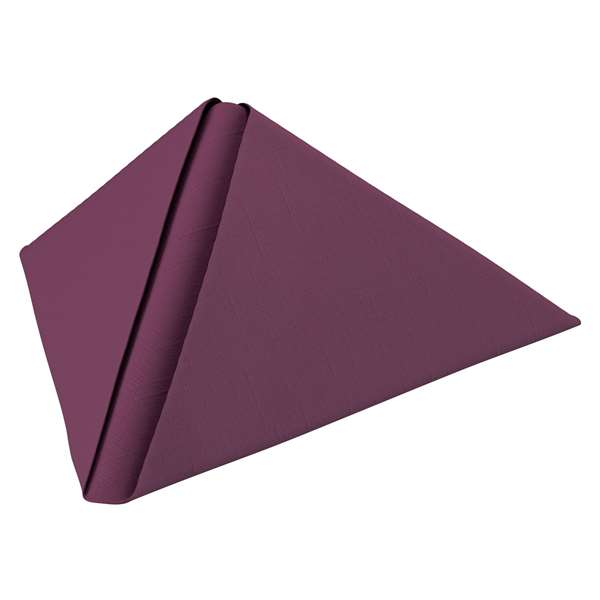 Image de SERVIETTE DUNILIN PRUNE 40X40CM X540